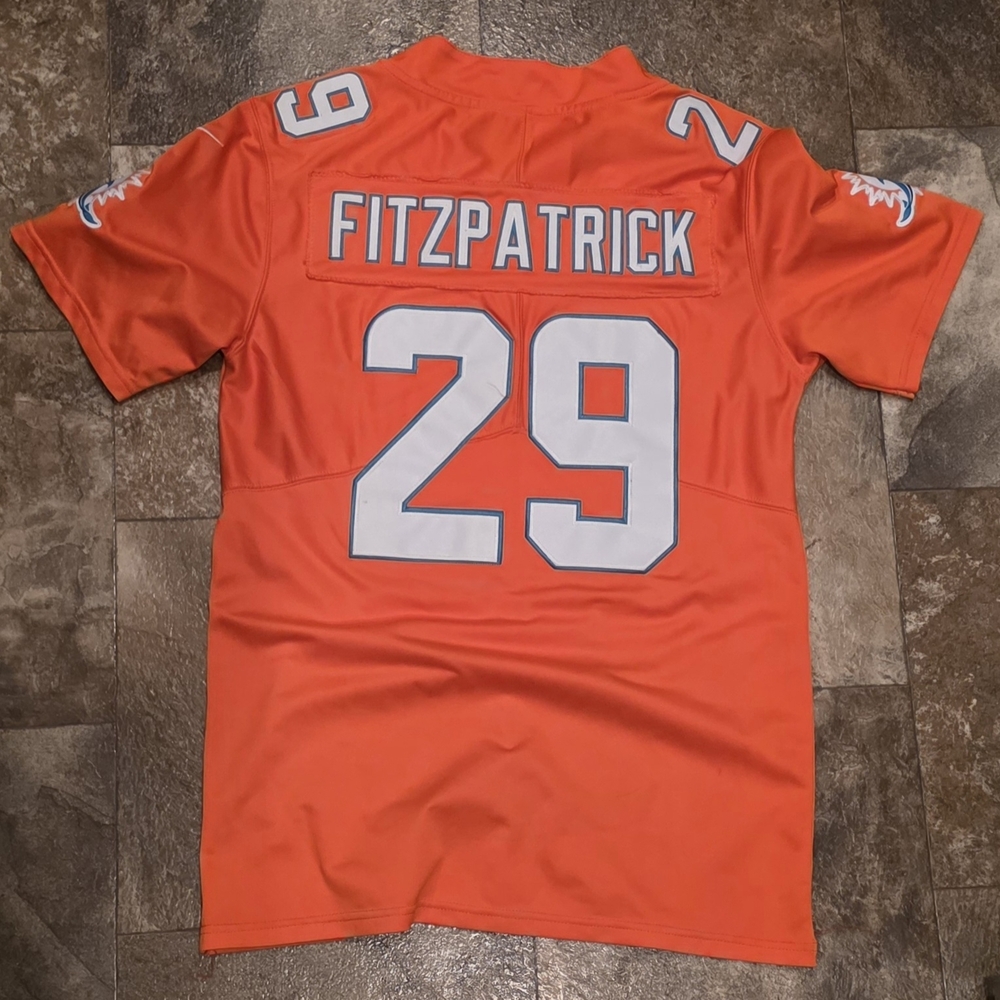 NFL Miami Dolphins Orange Jersey Minkah Fitzpatrick #29